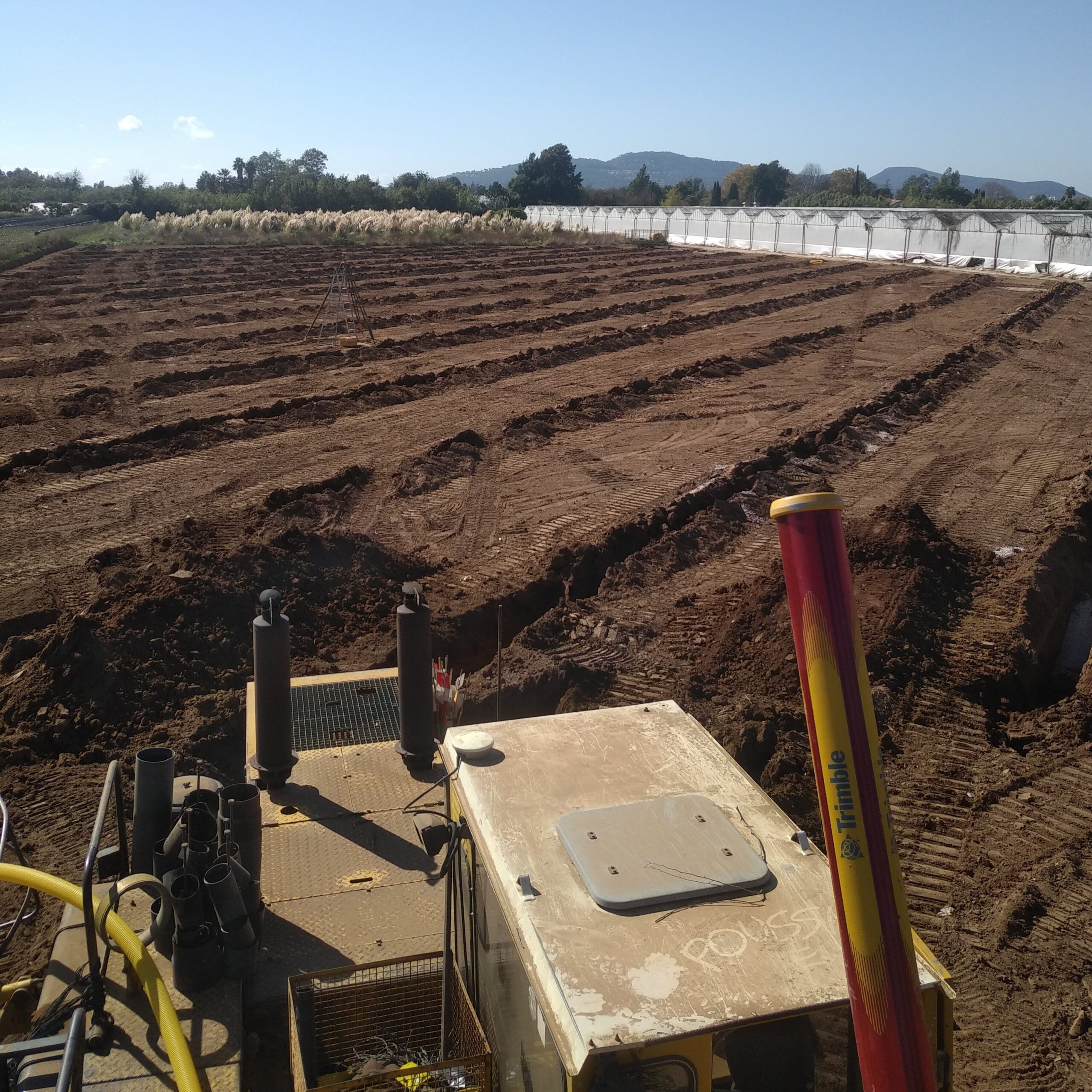 Chalumeau SAS Réalisation d'un drainage gravier en region Provence Alpes Cote d'Azur PACA